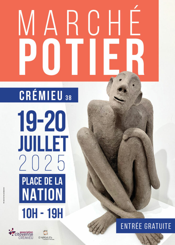 Marché de potiers de Crémieu 2025