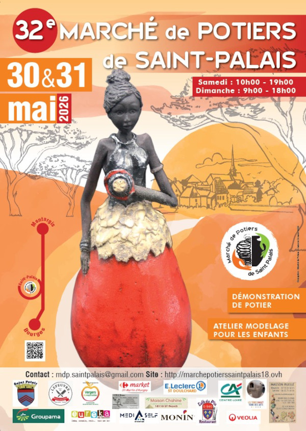 Marché de potiers de Saint Palais (18)