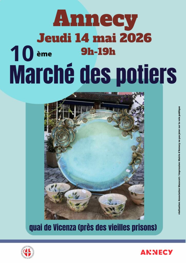Marché de potiers d'Annecy (74)