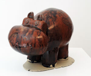Hippopotame en céramique_Cours de poterie_Terr'Ame_Véronique Bélier_Trévoux
