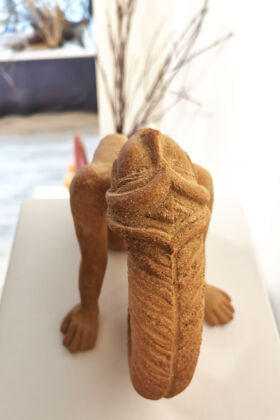 Dialogue avec les étoiles Dialogue avec les étoiles sculpture grès féminin sacré spiritualité céramique poterie Terr'Ame Véronique Belier Trévoux