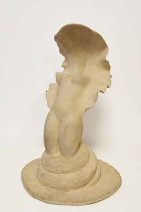 Femme cobra Femme cobra sculpture céramique poterie spiritualité Terr'Ame Véronique Belier Trévoux