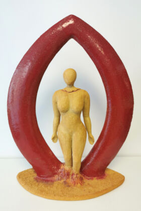 Renaissance Renaissance sculpture spiritualité féminin sacré poterie céramique modelage Terr'Ame Véronique Belier Trévoux Ain