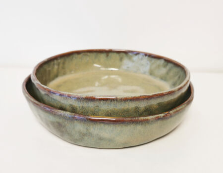 Assiettes creuses Assiettes creuses cours modelage céramique poterie Terr'Ame Véronique Belier Trévoux