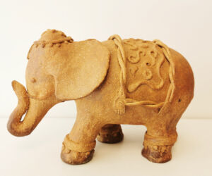 Eléphant cours stages poterie céramique modelage Terr'Ame Véronique Belier Trévoux Ain