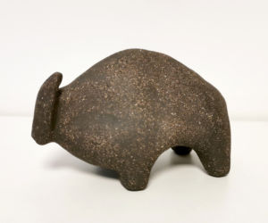 Taureau Taureau poterie céramique modelage Terr'Ame Véronique Belier Trévoux Ain