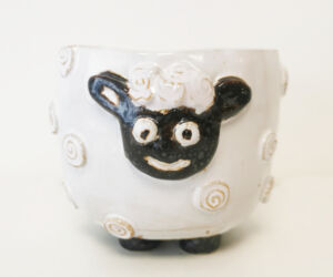 Bol à laine "mouton" Bol à laine mouton_Cours poterie Atelier Terr'Ame_Trévoux