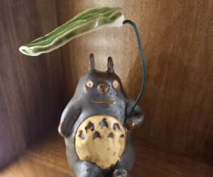 Totoro modelage céramique poterie Terr'Ame Véronique Belier Trévoux